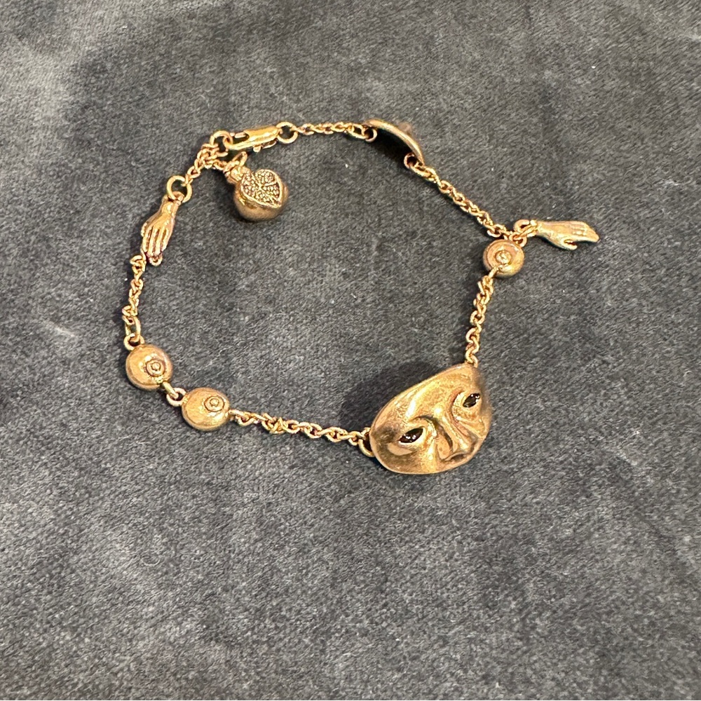 Vintage Mask Bracelet